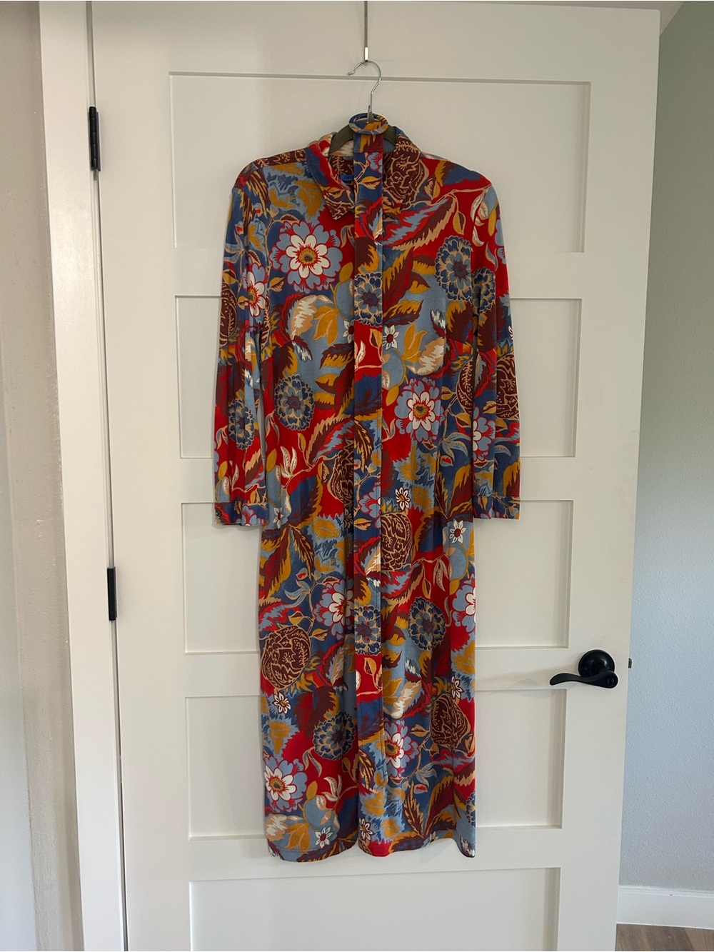 JMcLaughlin Floral Print Dress Size Large - Picture 3 of 3